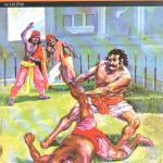 Krishna and Jarasandha